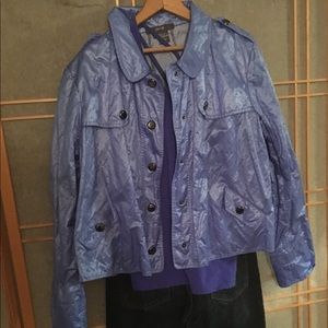 Per Se by Carlisle Jacket Crinkle Fabric Sz 18